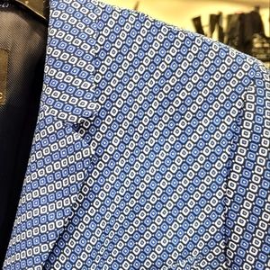 Womens Banana Republic print blazer